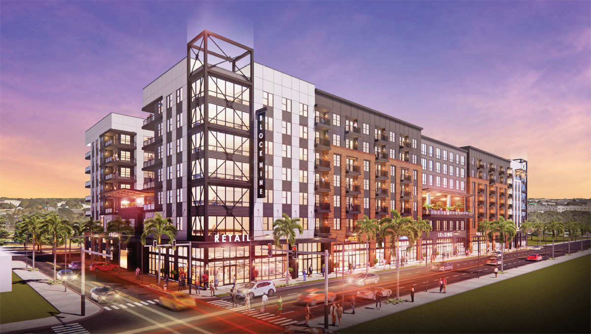 A rendering of Block Nine on the Trevato Development Group website.