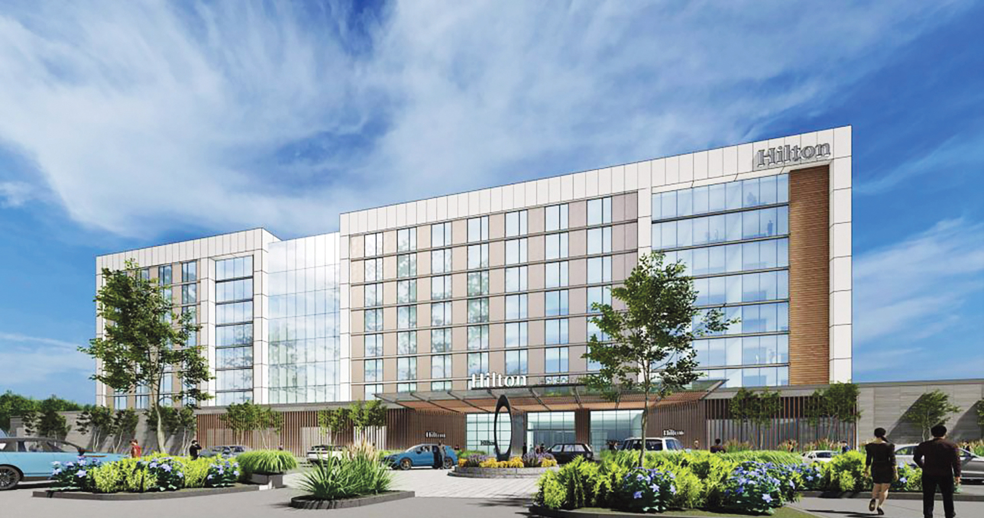 An eight-story, 179,000-square-foot Hilton hotel is planned for the Mayo Campus.