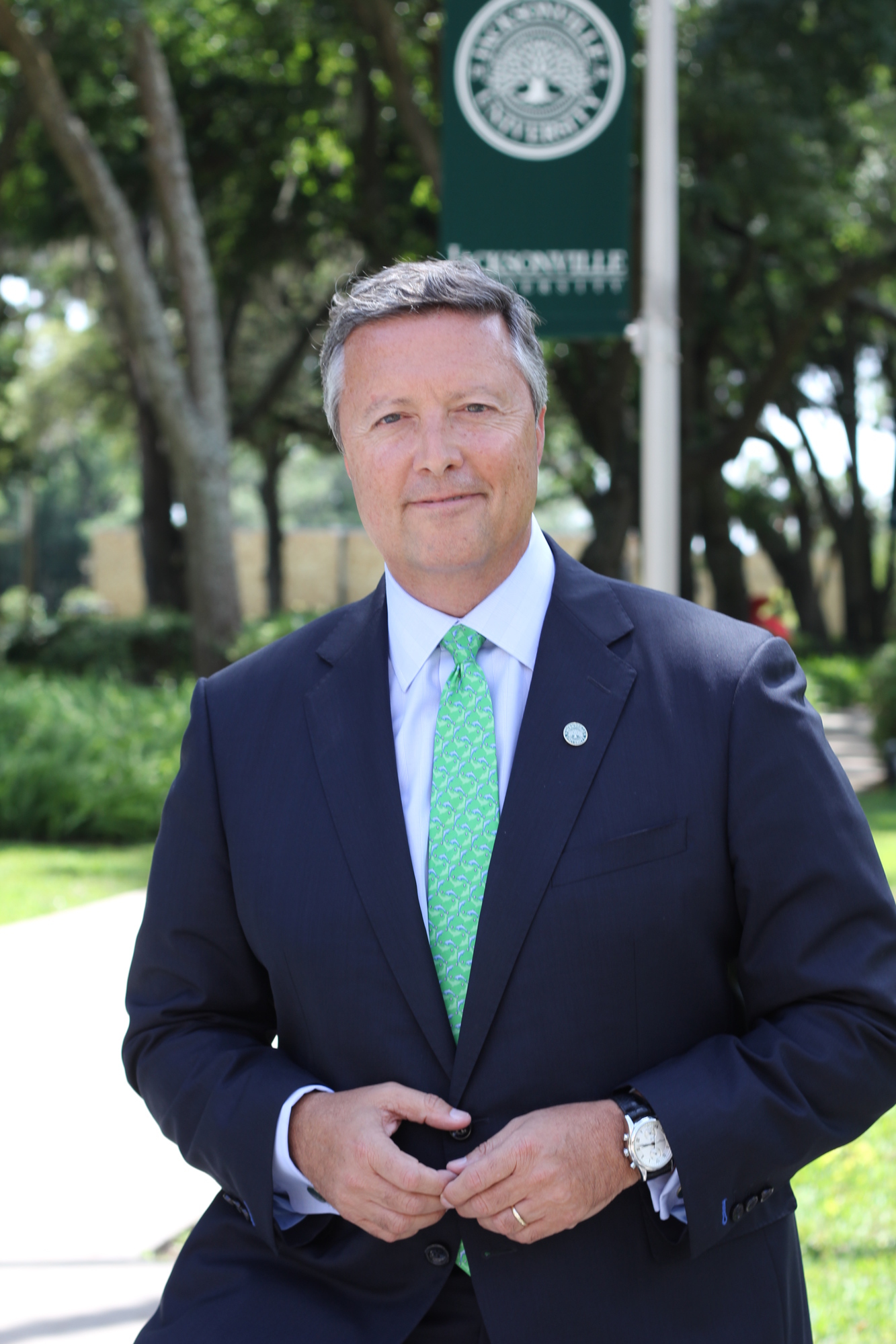 Jacksonville University President Tim Cost.