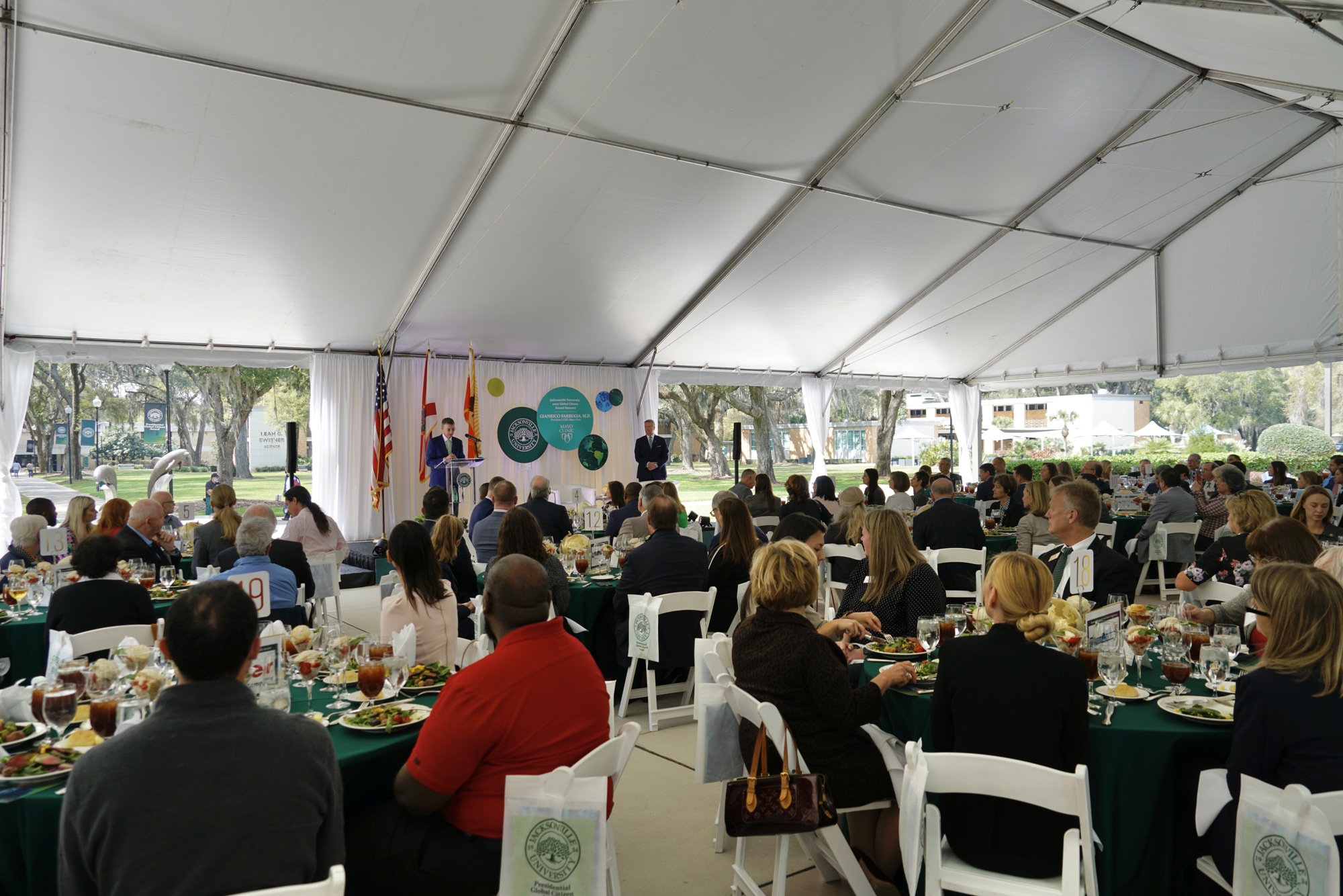 The event was March 3 at Jacksonville University's Arlington riverfront campus at 2800 University Blvd. N.