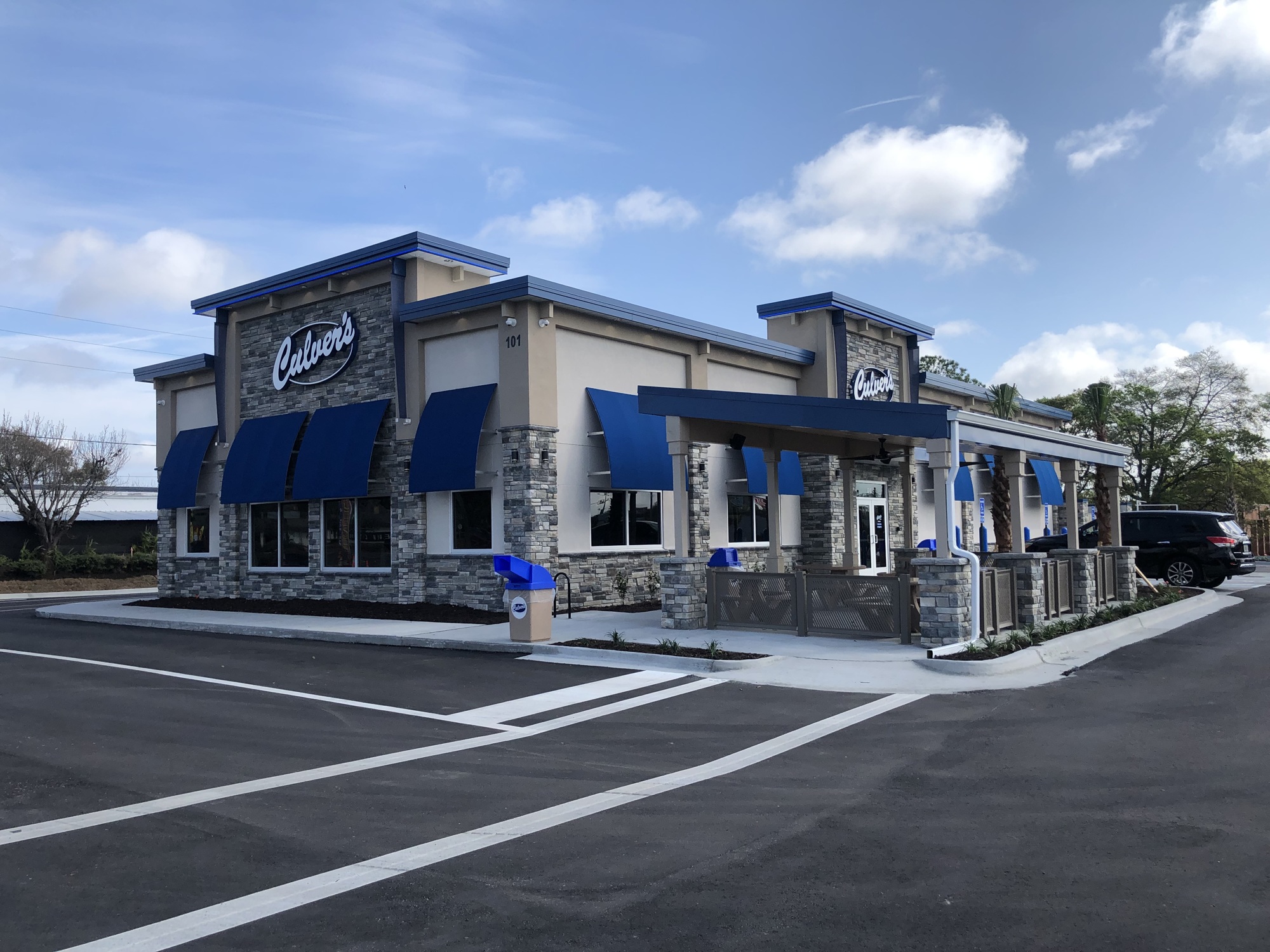 The Monument Road Culver's is next to the bestbet Jacksonville poker room across from Regency Square Mall.