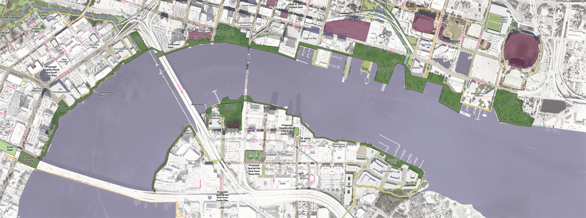 Jaguars roll out new plan for Shipyards, including Four Seasons hotel -  Jacksonville Business Journal