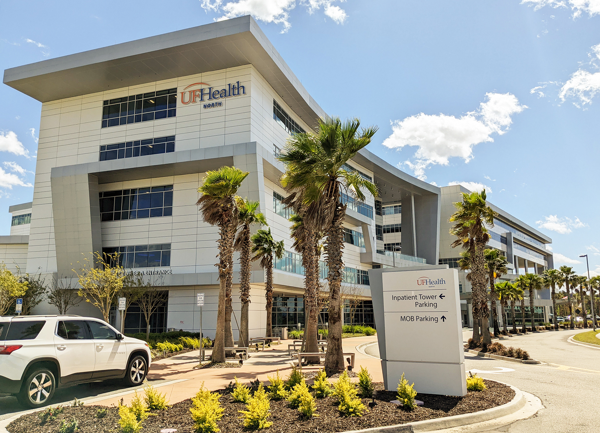 UF Health North opened the first phase of the campus in 2015 and the second in 2017.