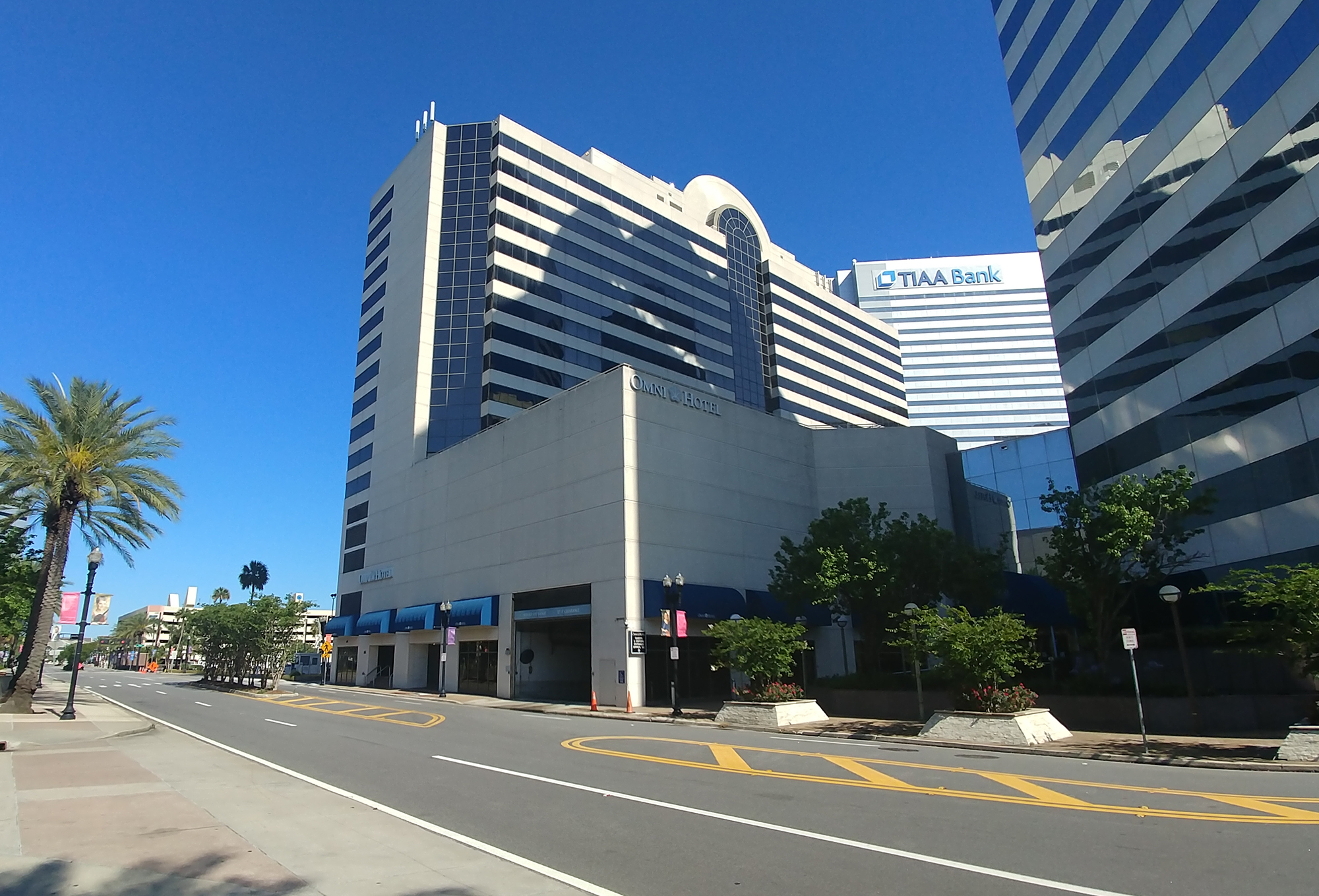 The Marriott Jacksonville Downtown at 245 Water St.