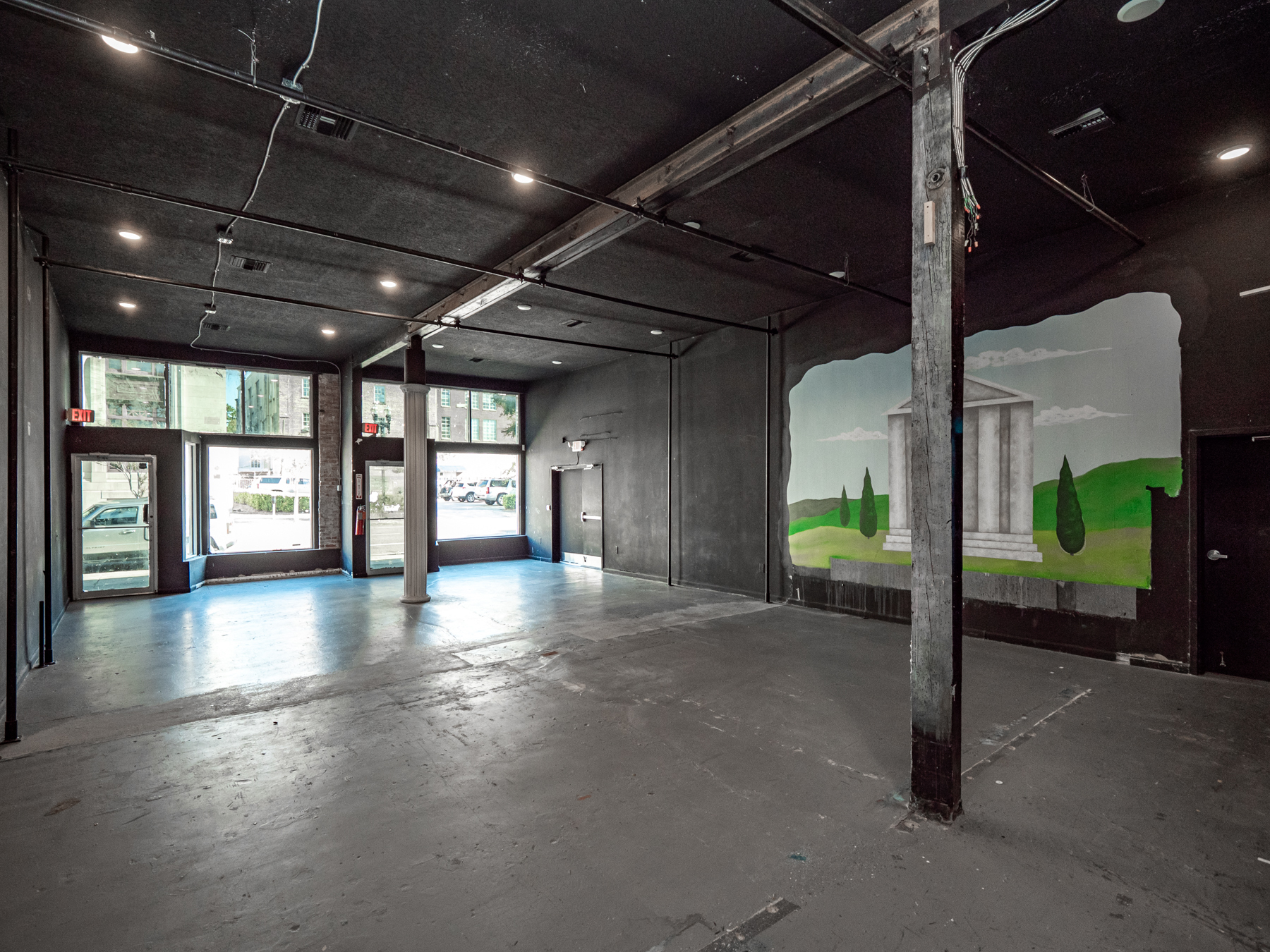 The interior of the planned bar and nightclub at 100 E. Adams St.,