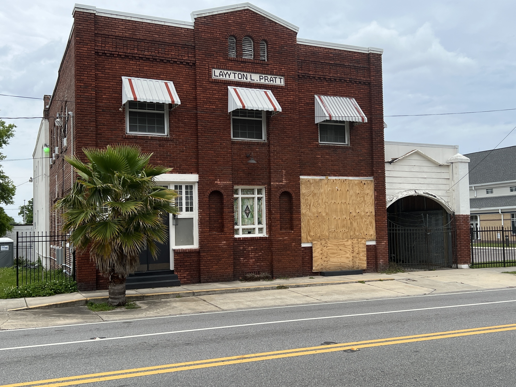 The Pratt Family Funeral Home at 525 W. Beaver St. in the Downtown neighborhood of LaVilla was constructed in 1915-16. It was used in that role until it closed in 2019.