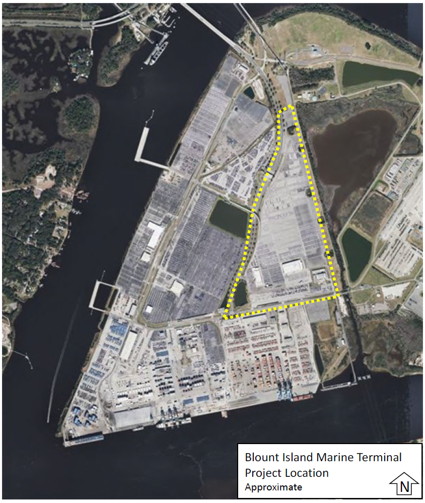 Southeast Toyota Distributors LLC will move its auto processing operations at JaxPort from Talleyrand to the Blount Island Marine Terminal.