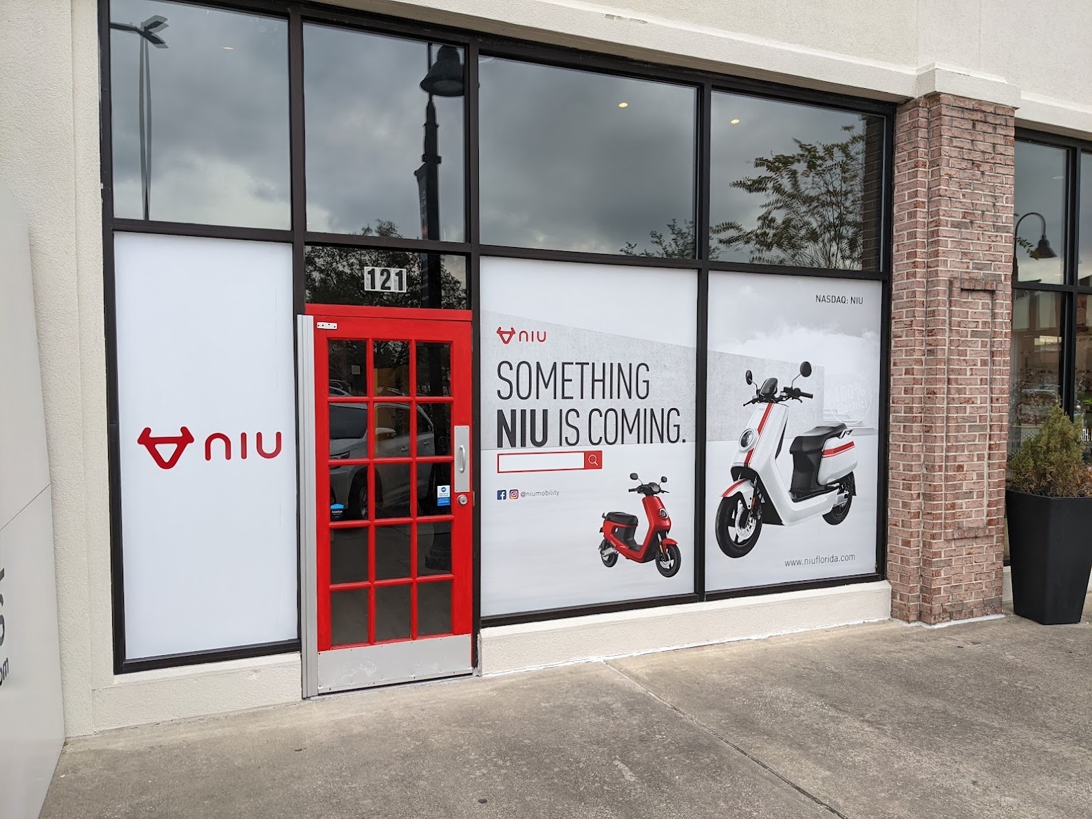 NIU Scooters is now open at 10281 Midtown Parkway, Suite 121.