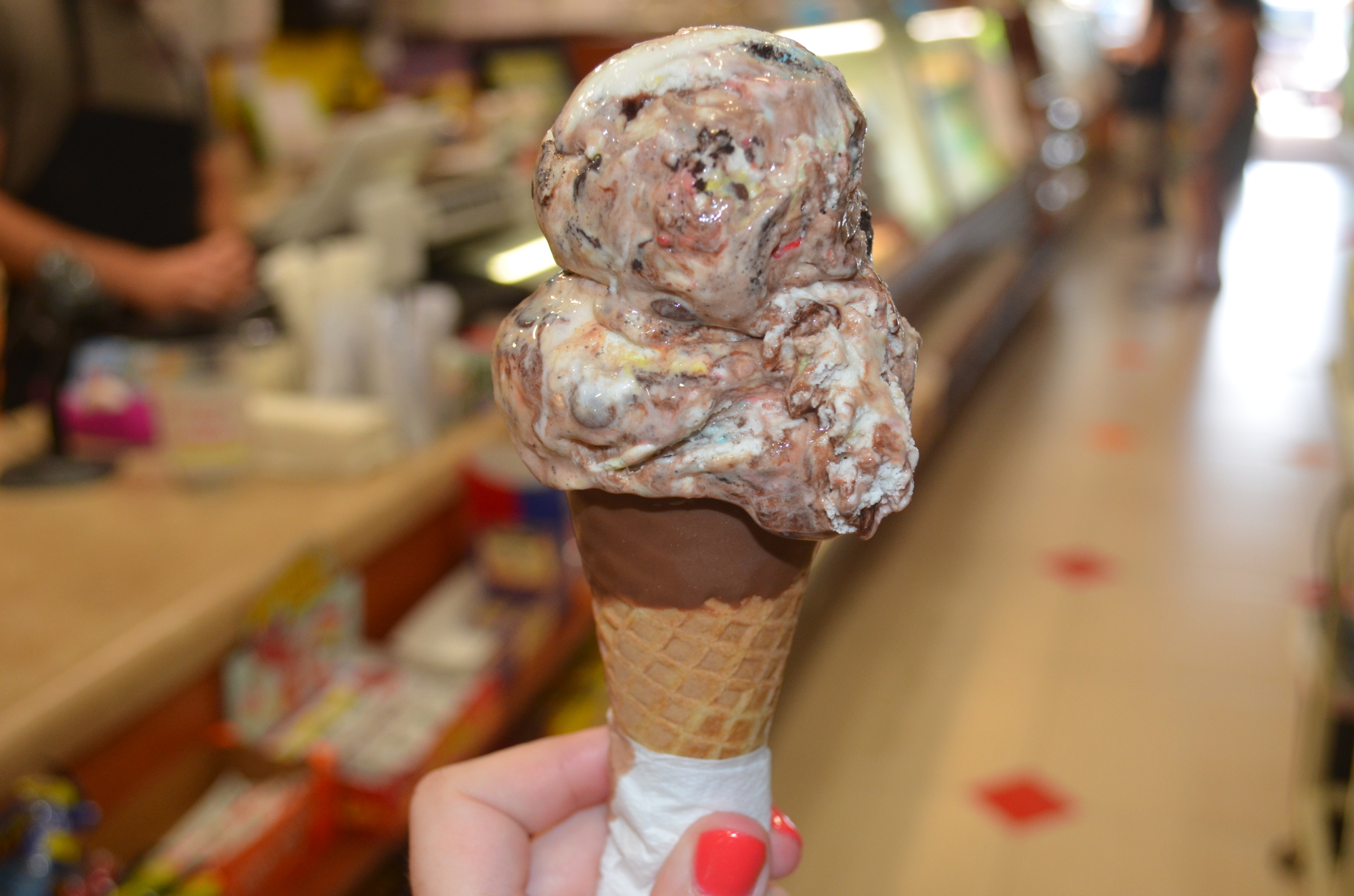 Trash Can is one of the Fudge Factory’s most popular flavors.