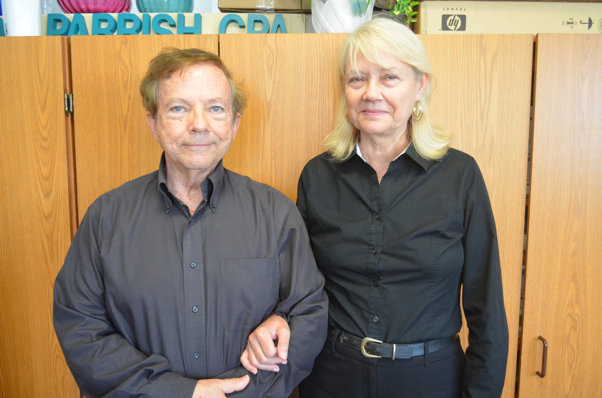 CPA Bob and Office Manager Mary Parrish, of Bob Parrish, CPA, P.C.