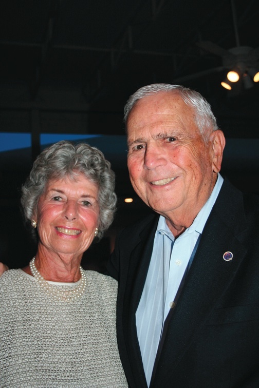 HaL Lenobel proposed to his wife, Hazel on their third or fourth date.