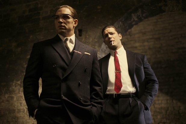 Tom Hardy plays the role of twin gangsters in 