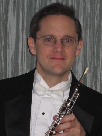 Terry Orcutt, the new principal oboist for the Sarasota Orchestra