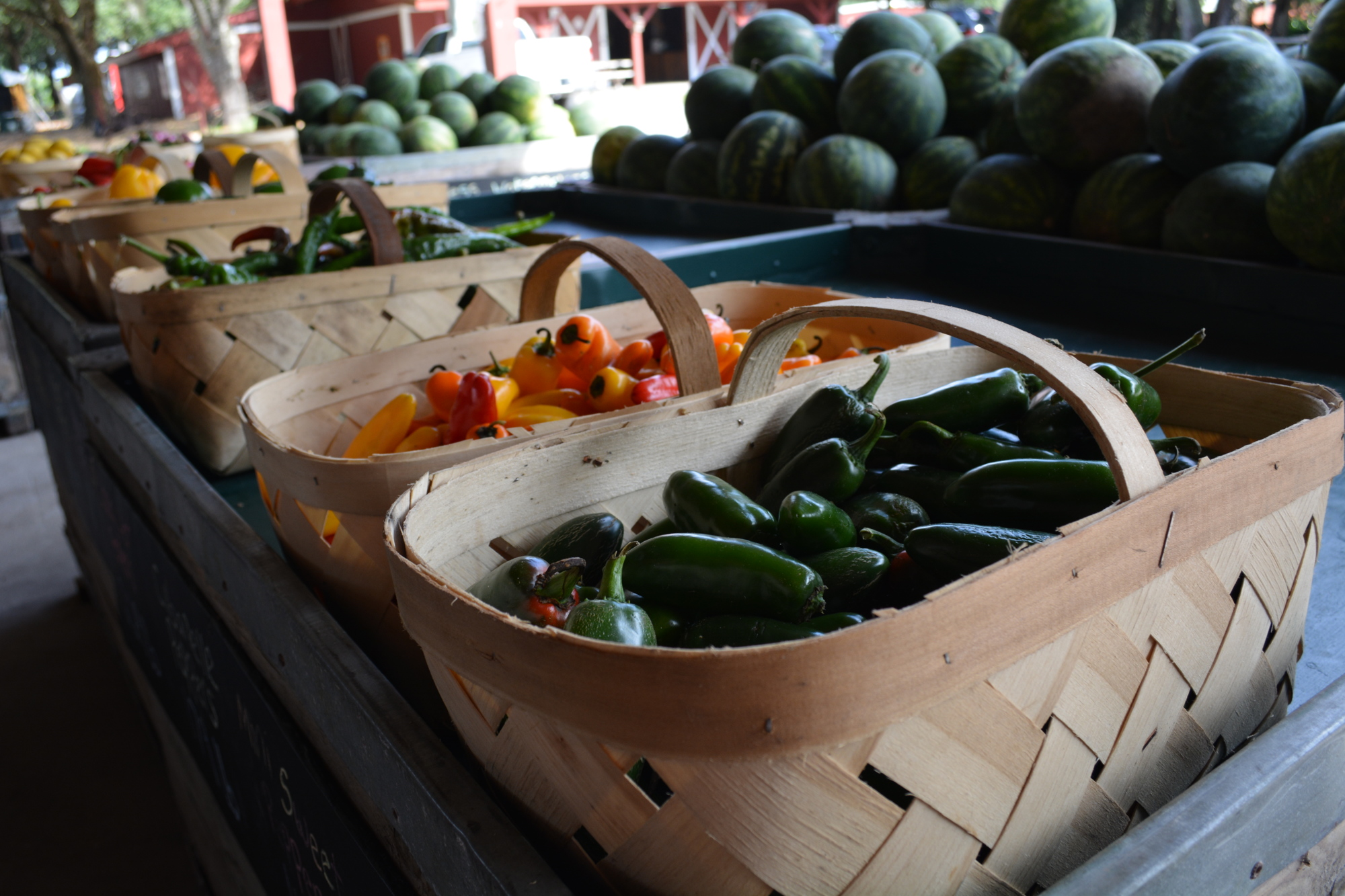 Festival-goers will be able to purchase fresh produce at the farm stand during the festival. U-pick opens in a few weeks.
