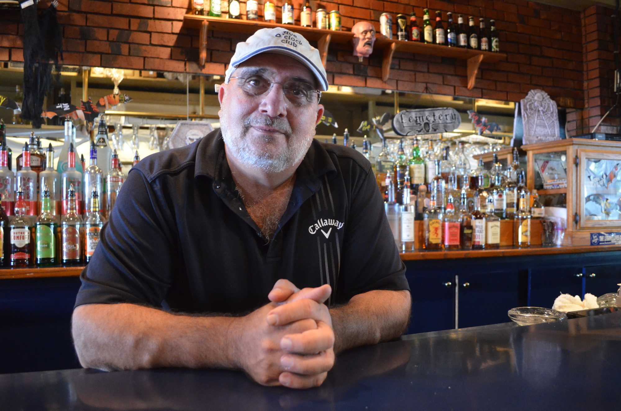 George Generoso hopes to embrace a new image at the Five O'Clock Club.