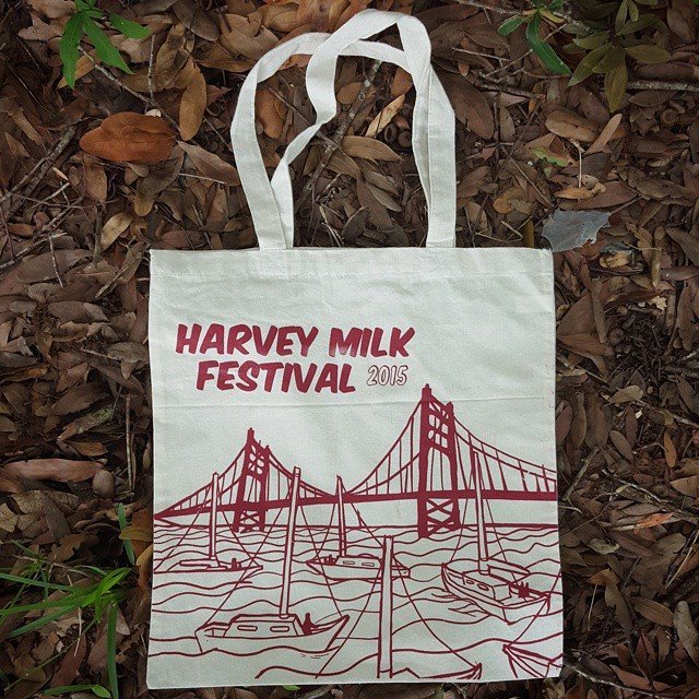 Clothesline Tees has screen-printed items for local events, including the Harvey Milk Festival.