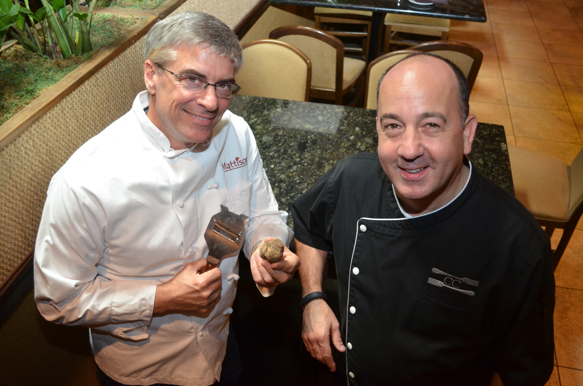 Chefs Paul Mattison and Chris Covelli go crazy for the little and expensive ingredient: truffle.