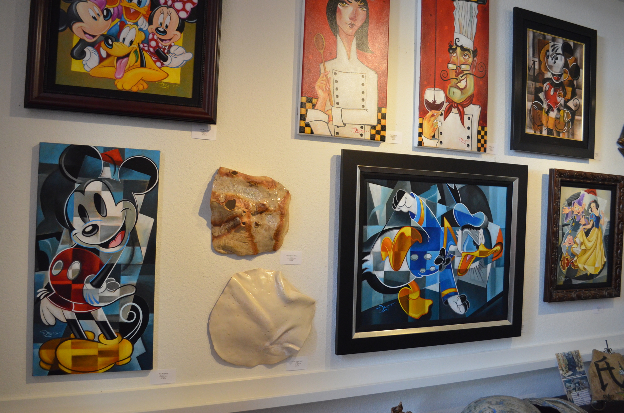 Rogerson's art on display at madeby Gallery.