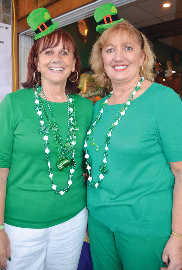 Ethna and Chris Lynch celebrate St. Patrick’s Day in 2014.