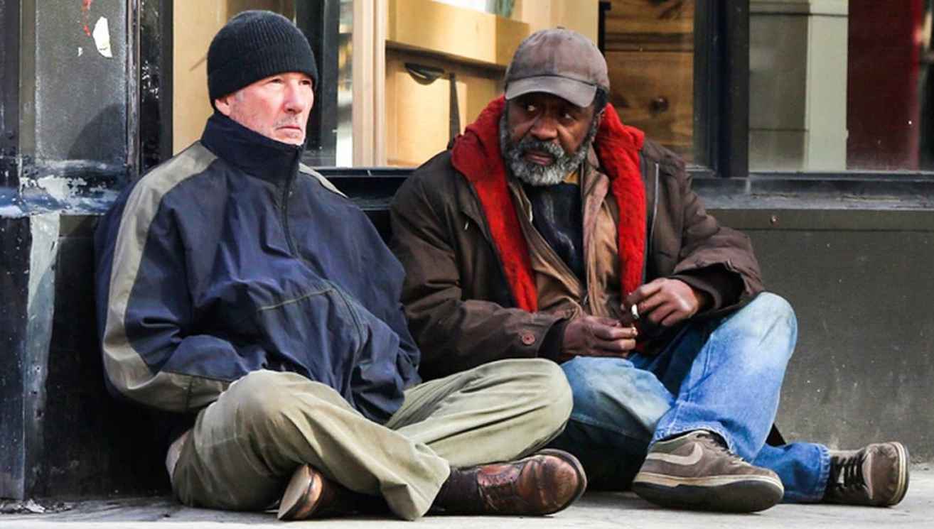 Richard Gere and Ben Vereen depict the desolate life of the homeless in Oren Moverman's 
