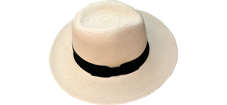 Hat Attack Panama hat with ribbon, $98, at Influence Style