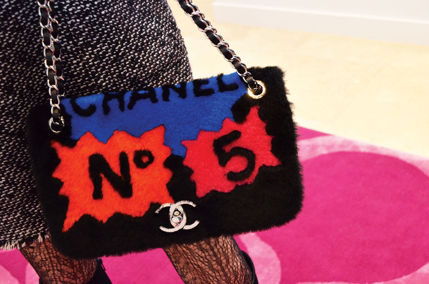 chanel number 5 handbag