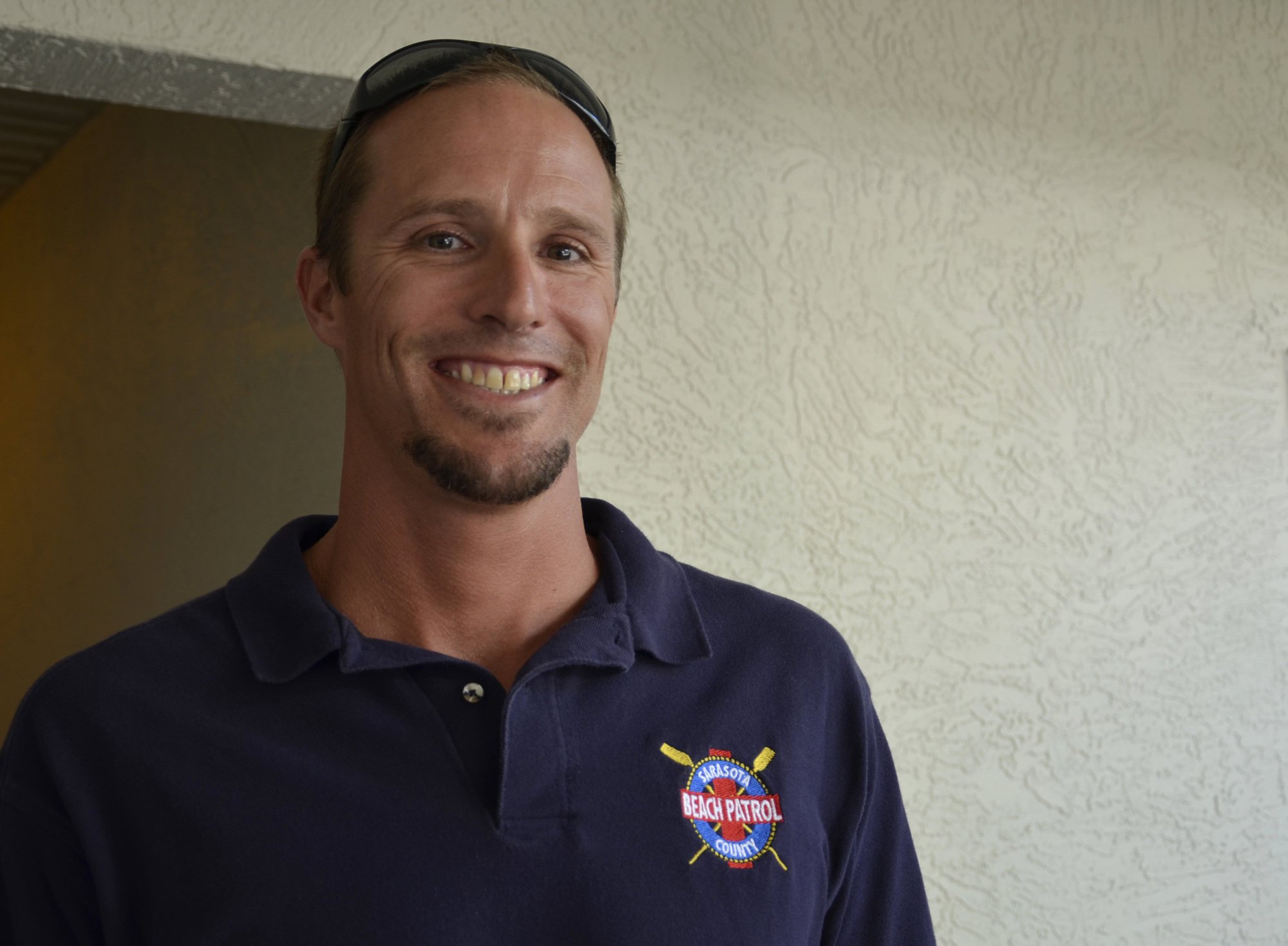 Richard Hinkson has worked with Sarasota County Beach Patrol for 16 years.