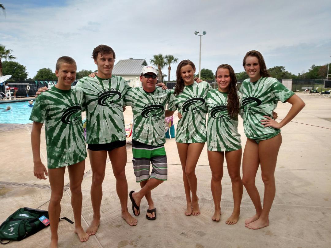 The Lakewood Ranch YMCA Wave Runners sent a club record of five swimmers to the 2015 YMCA Short Course National Championships.