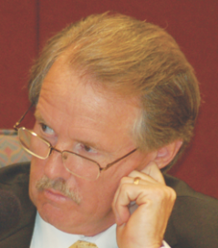 Jim Ley, county administrator from 1997-2011, had a reputation as a tough negotiator, but worked well with City Administrator Mike McNees.
