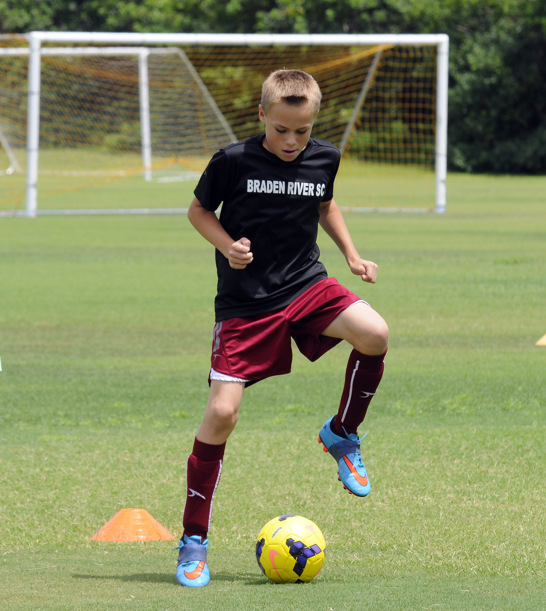 Braden River Rage forward Timmy Sheredy scored more than half his team’s 78 goals last year.