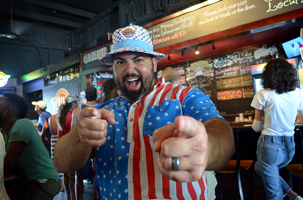 Jeremy Joerger celebrates Independence Day in style at JDub's Brewing Co.
