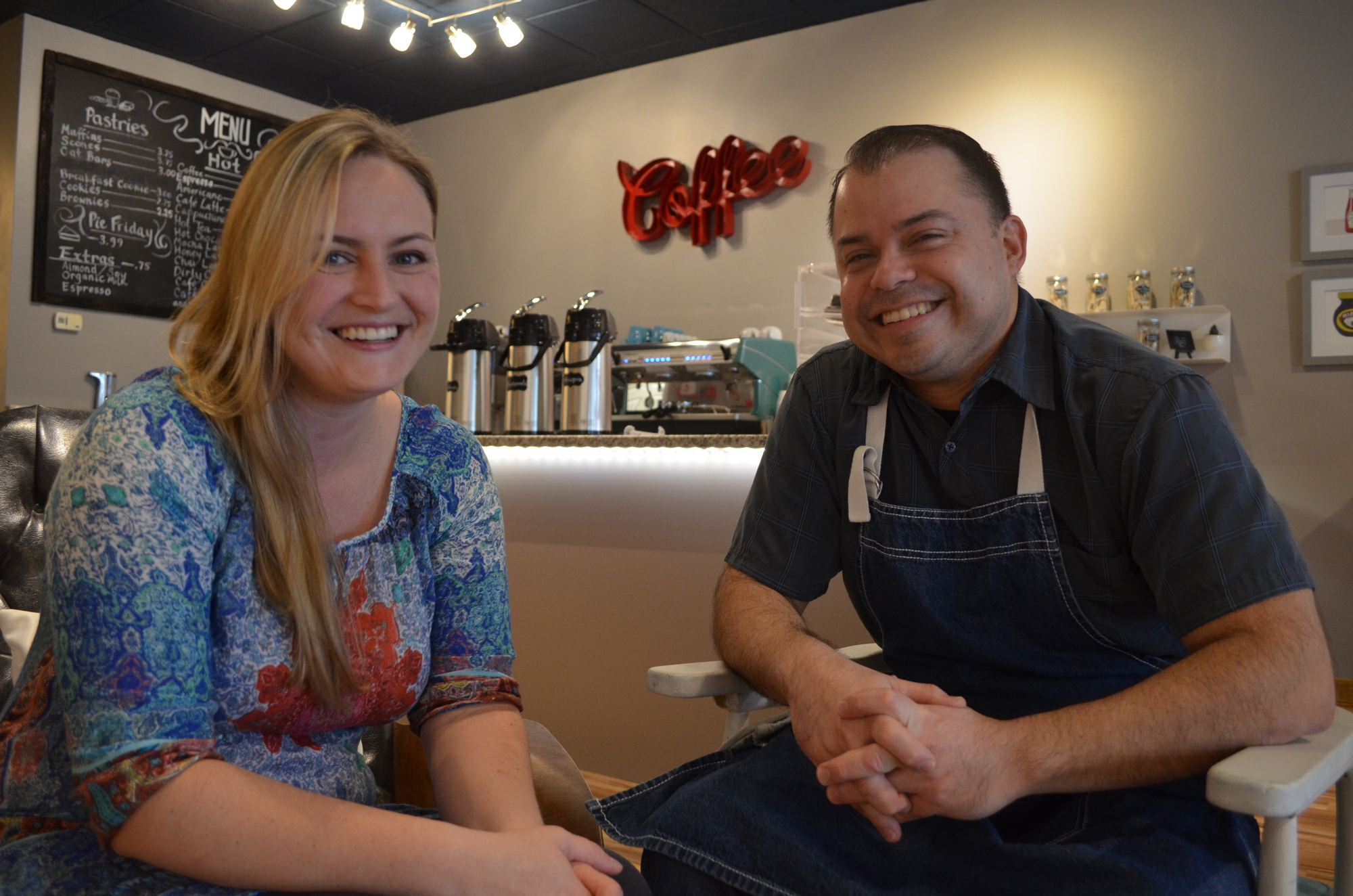 Tracy de Chevron Villette and Edgar de la O opened The Clever Cup this January.  