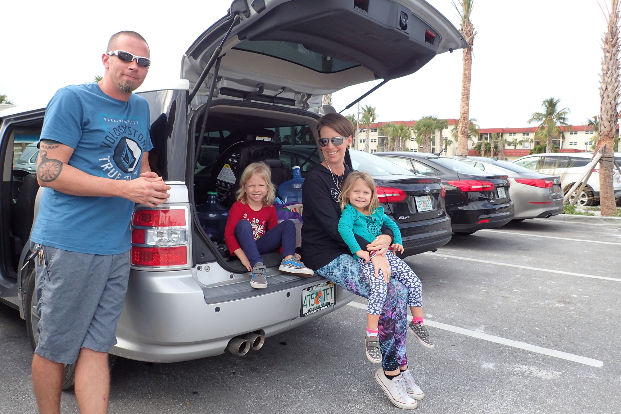 The Seaman family says the process of connecting from east Sarasota, as well as carrying beach things by bus, is too daunting.
