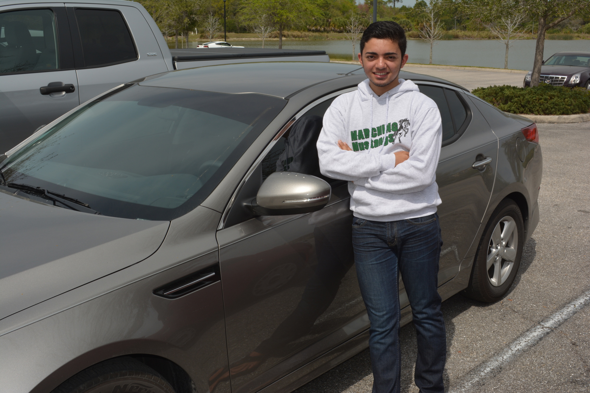 Lakewood Ranch junior Aidan Kelly, who is training for his driver's license, had the idea to bring BRAKES to the area.