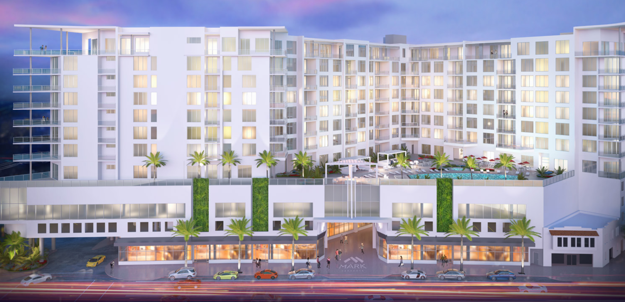 The Mark, a large-scale condo project in the middle of downtown, exemplifies the explosion in luxury development in Sarasota.