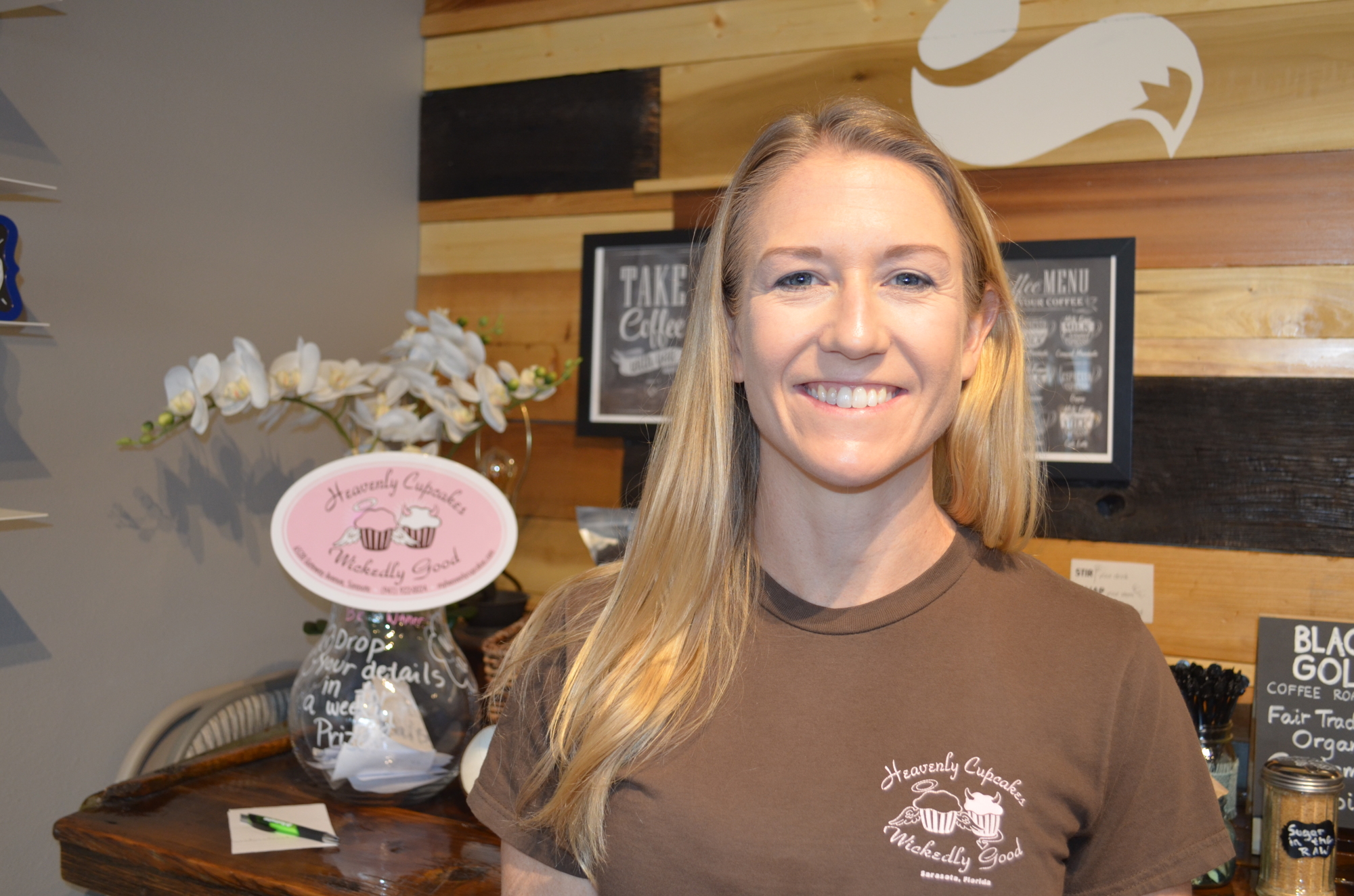 Heavenly Cupcakes owner Beckey Shultes has been in Gulf Gate for more than three years.