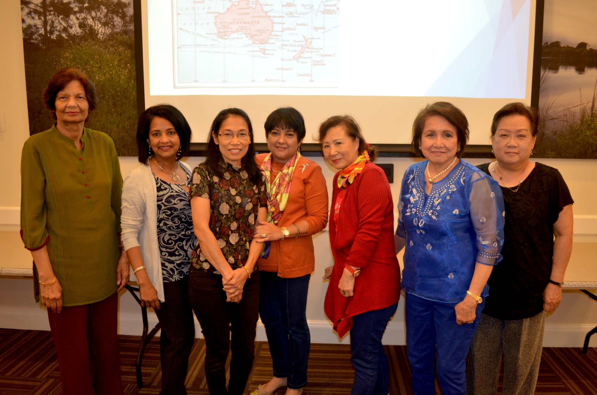 Asian Women's Club of Lakewood Ranch members have been learning about cuisine from various cultures at their monthly meetings.