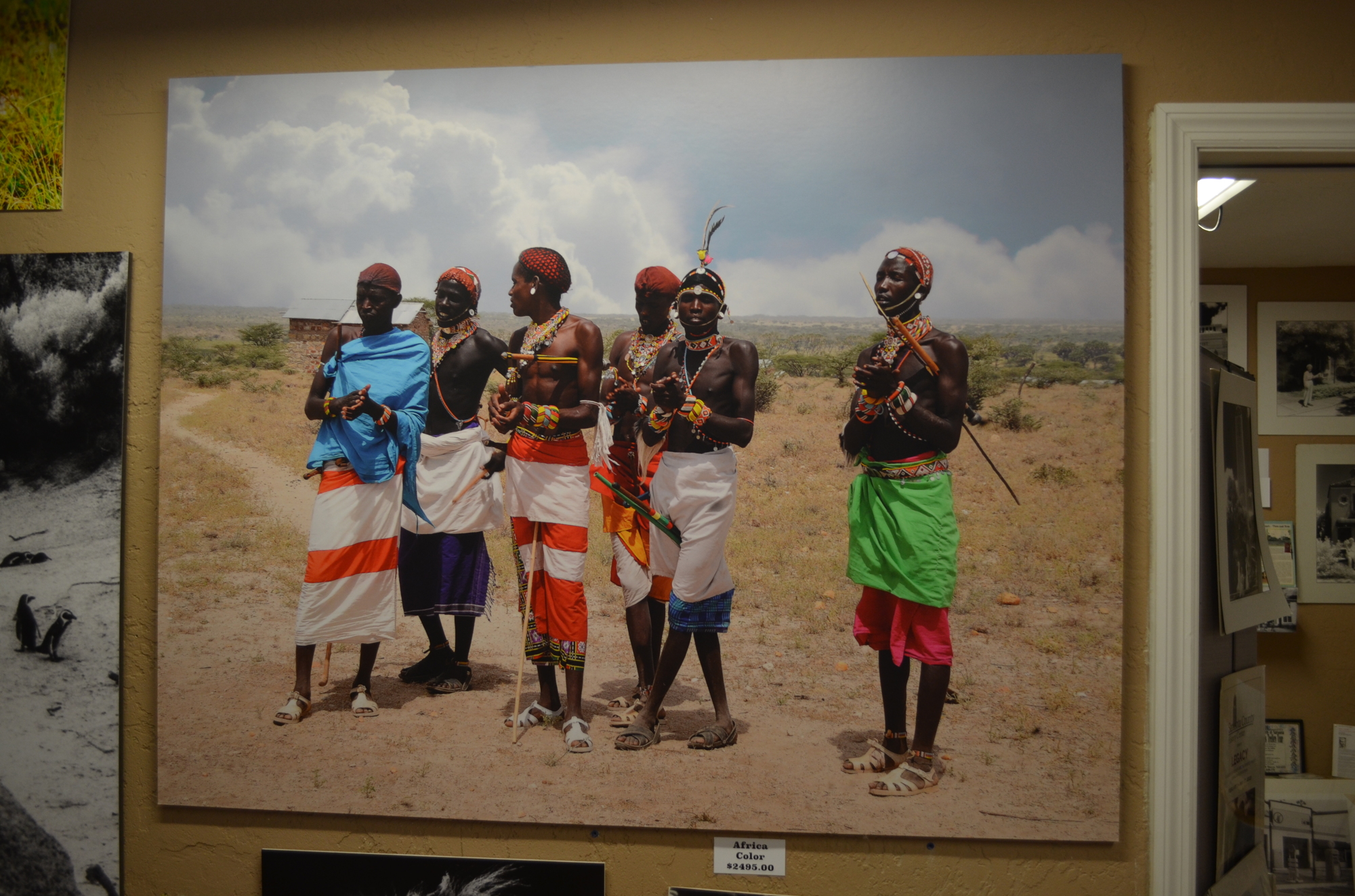 Studio 41 displays Berns' photos from his world travels to places including Africa, Cuba, Russia and more.
