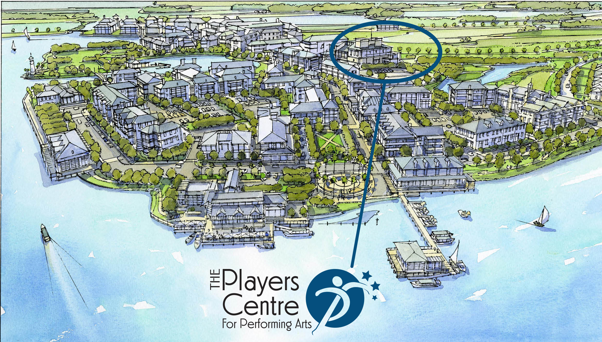 The Players Centre for the Performing Arts will have three performance spaces in its new location, while also anchoring the town center of Lakewood Ranch's  Waterside development.
