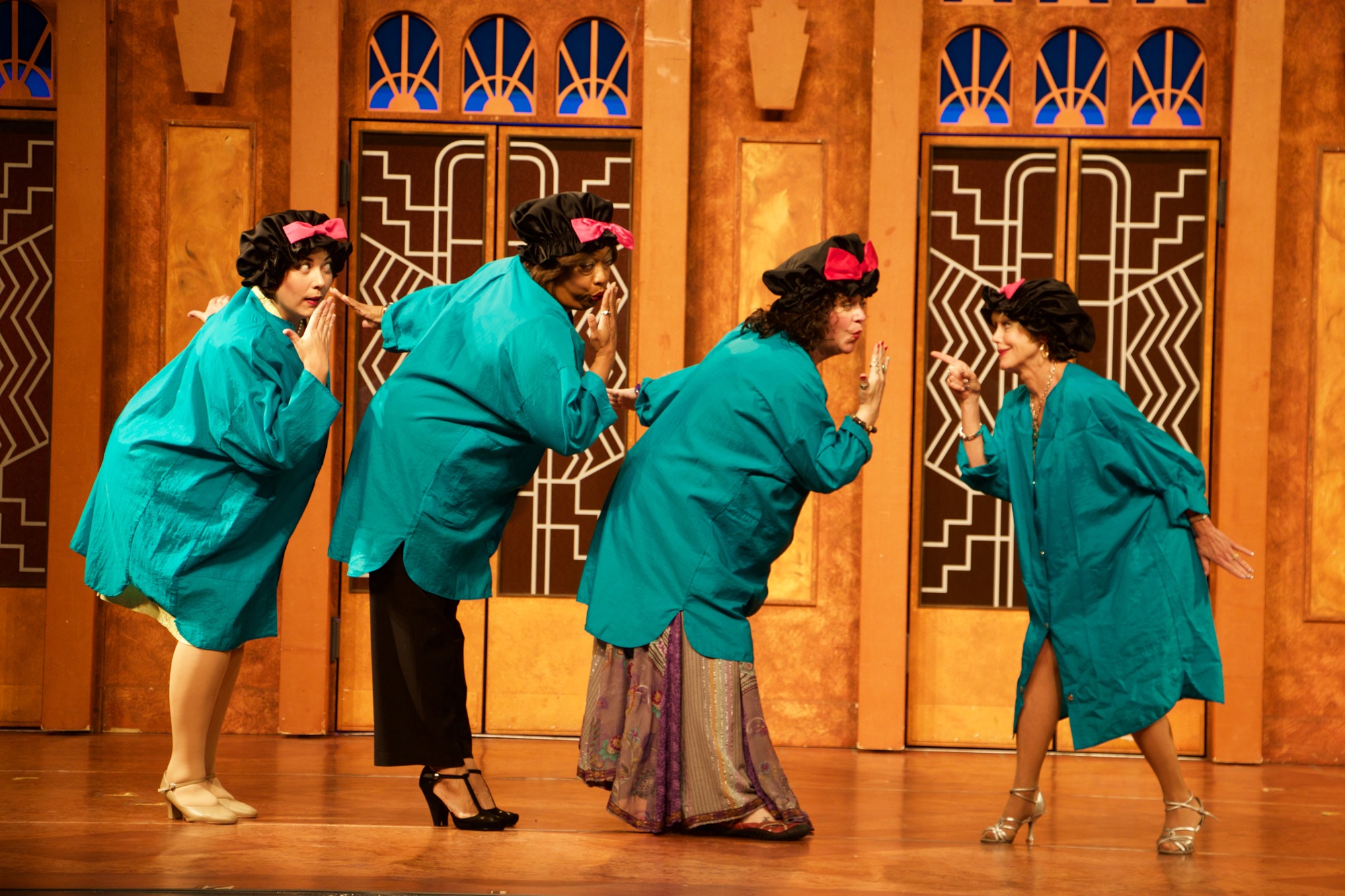 Becca McCoy, Ingrid Cole, Cherie Price, Sandra Benton. Photo by Brian Craft