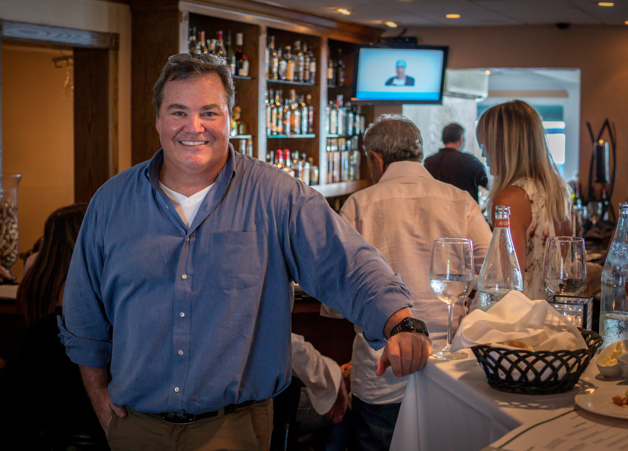 Tommy Klauber, owner and chef of Pattigeorge's, served his last dinners at the restaurant Saturday night. Photo by Dex Honea