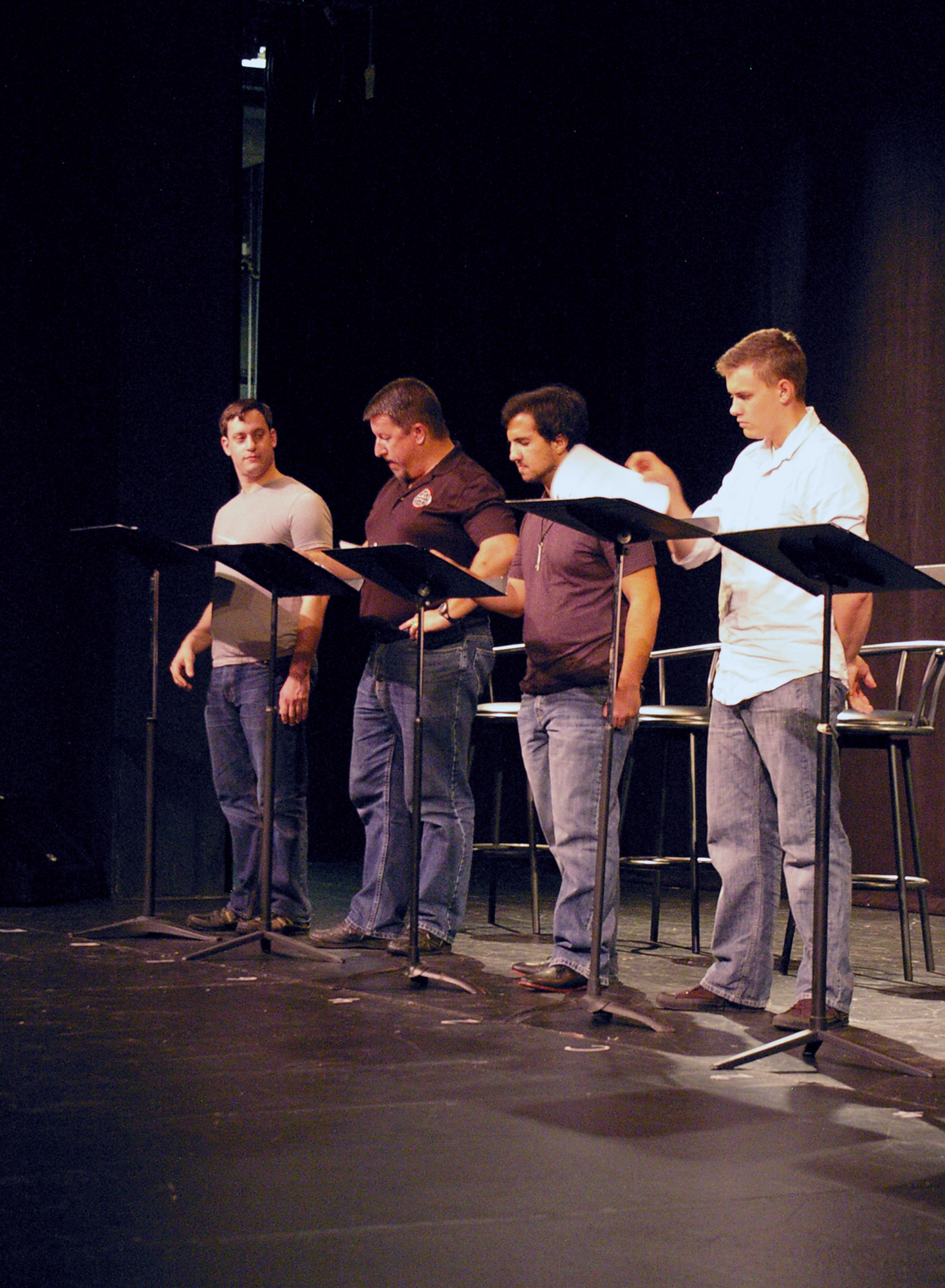 Actors work with directors and playwrights to present works for audience feedback. Courtesy photo.