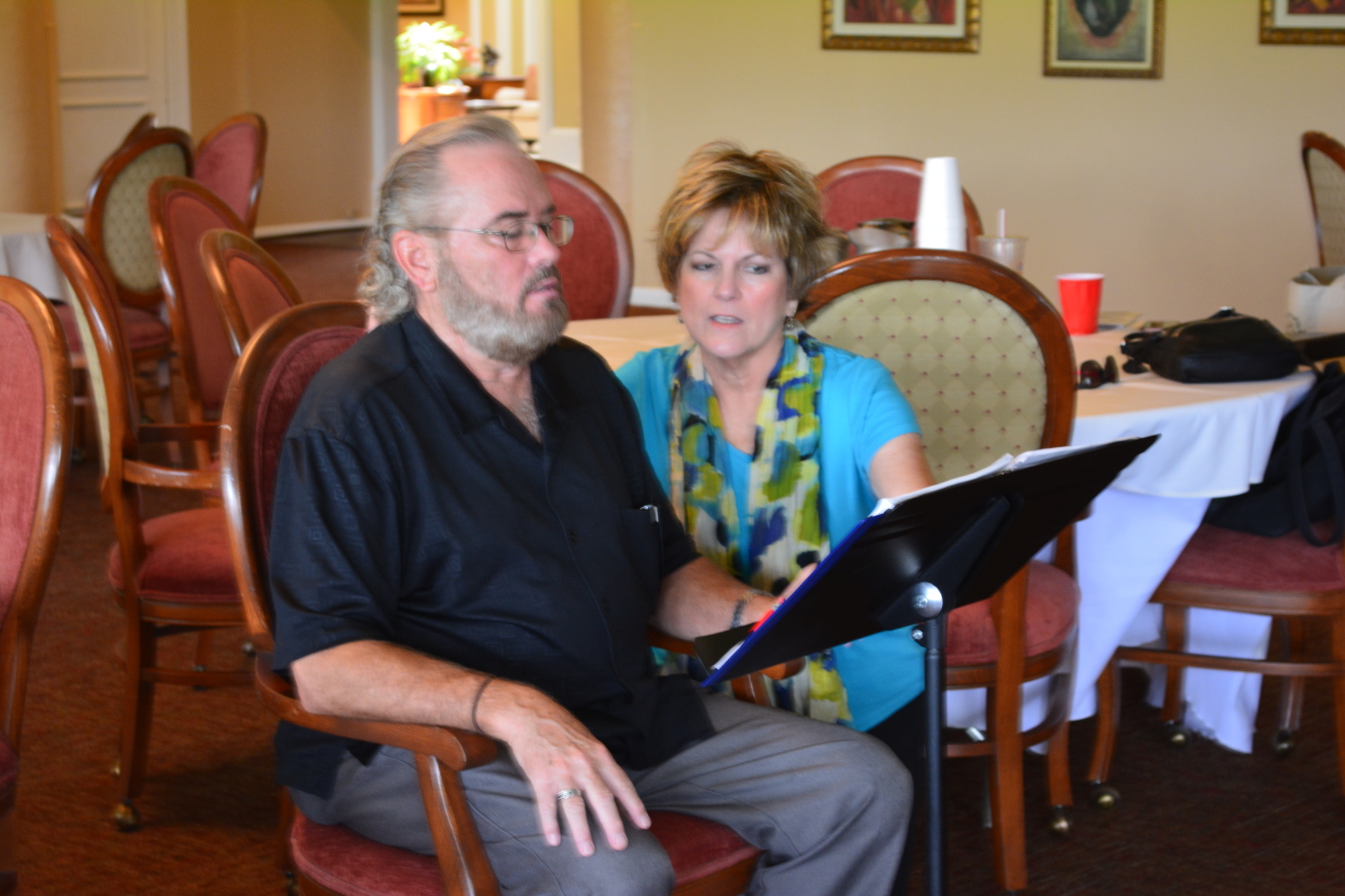 Randy Locke and Carol Sparrow will bring opera to life on July 29-30 at Palm Aire Country Club.