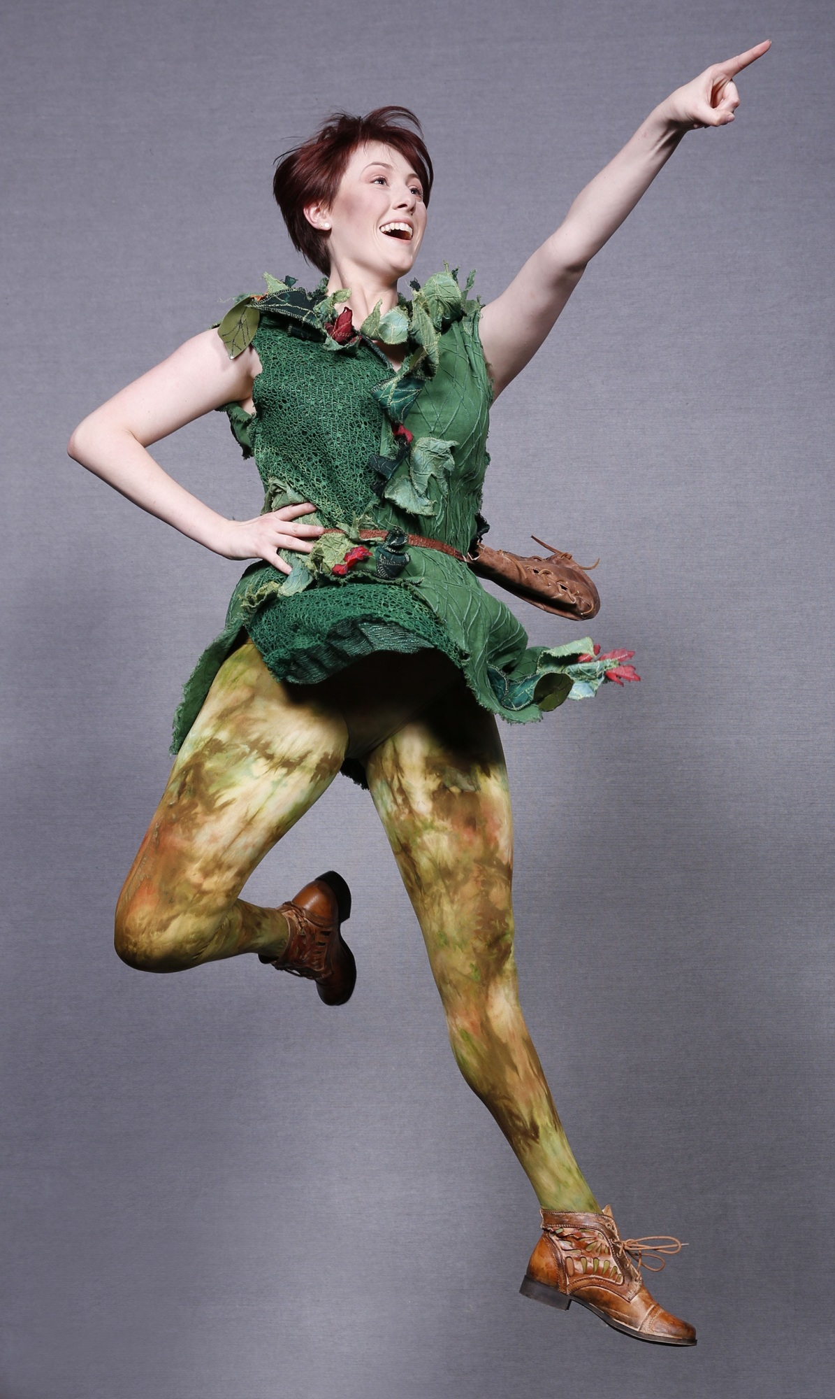 Savannah Sinclair stars as Peter Pan. Photo by Renee McVety.