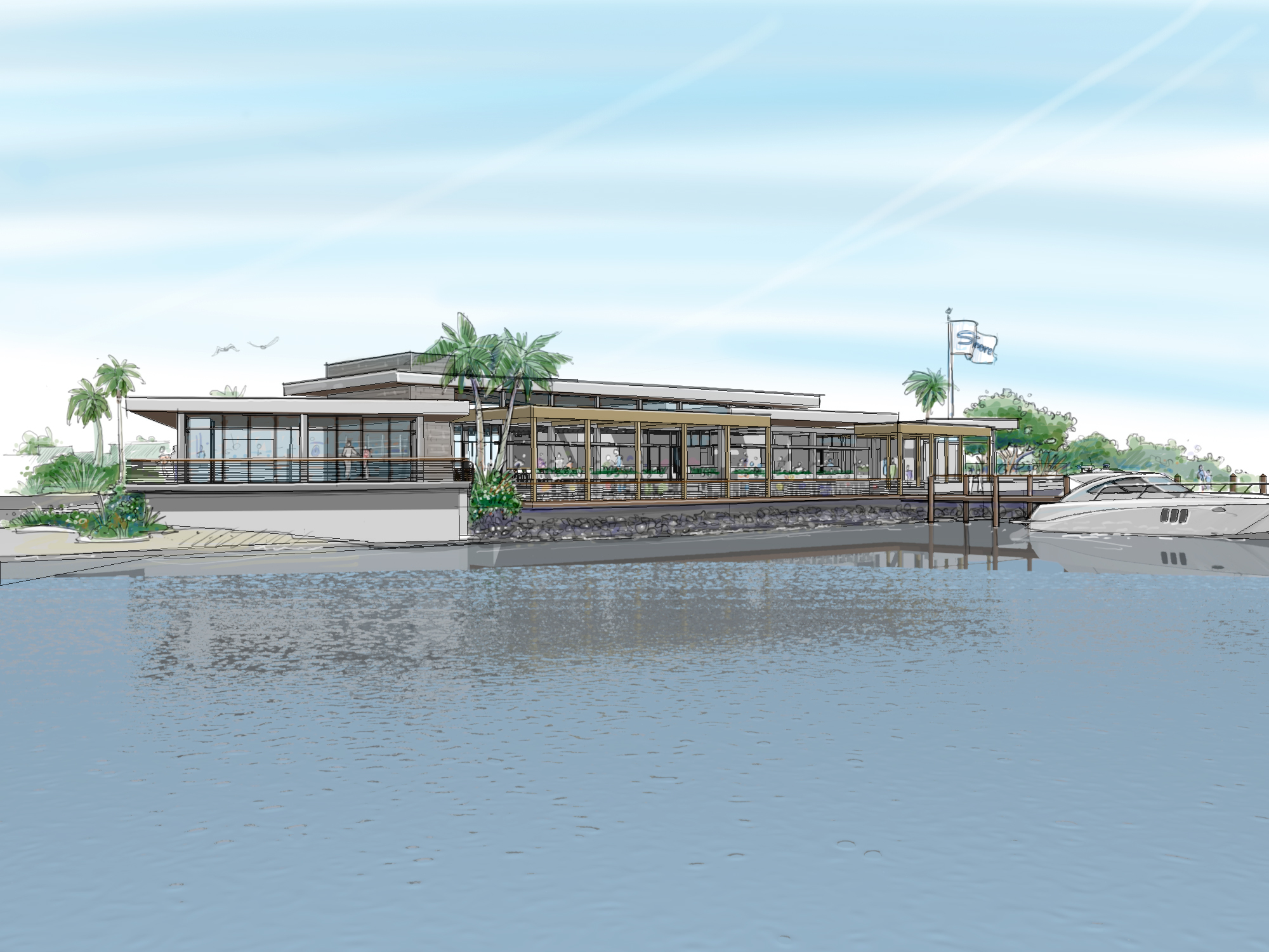 Shore on Longboat Key co-owner Tom Leonard said he hopes to have the final permits for the new restaurant by the end of the month.