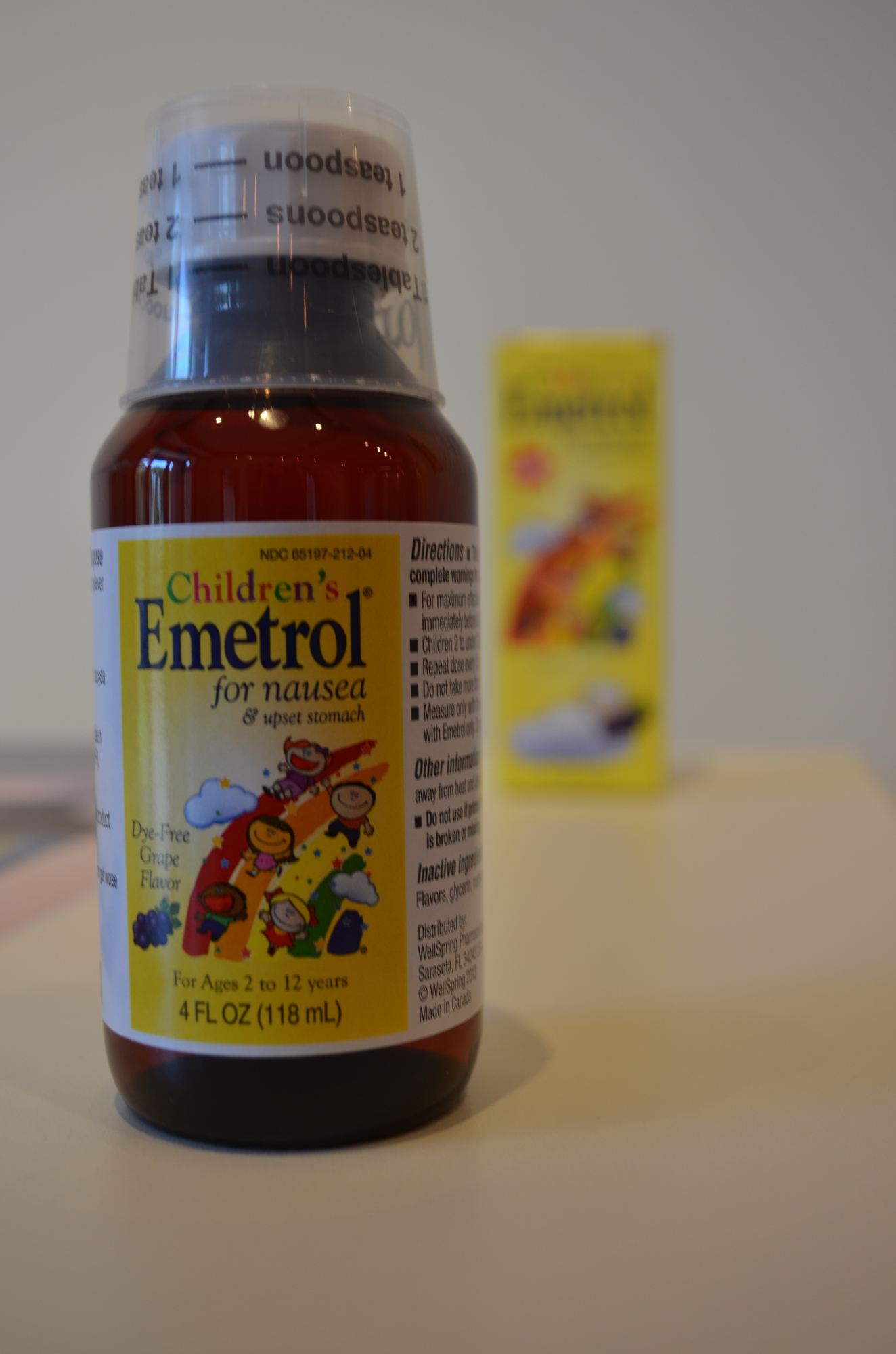 Nuevo Advertising Group worked with Wellspring Pharmaceutical to refresh the packaging of Children’s Emetrol, an anti-nausea medication, in order to create a more vibrant, kid-friendly look.