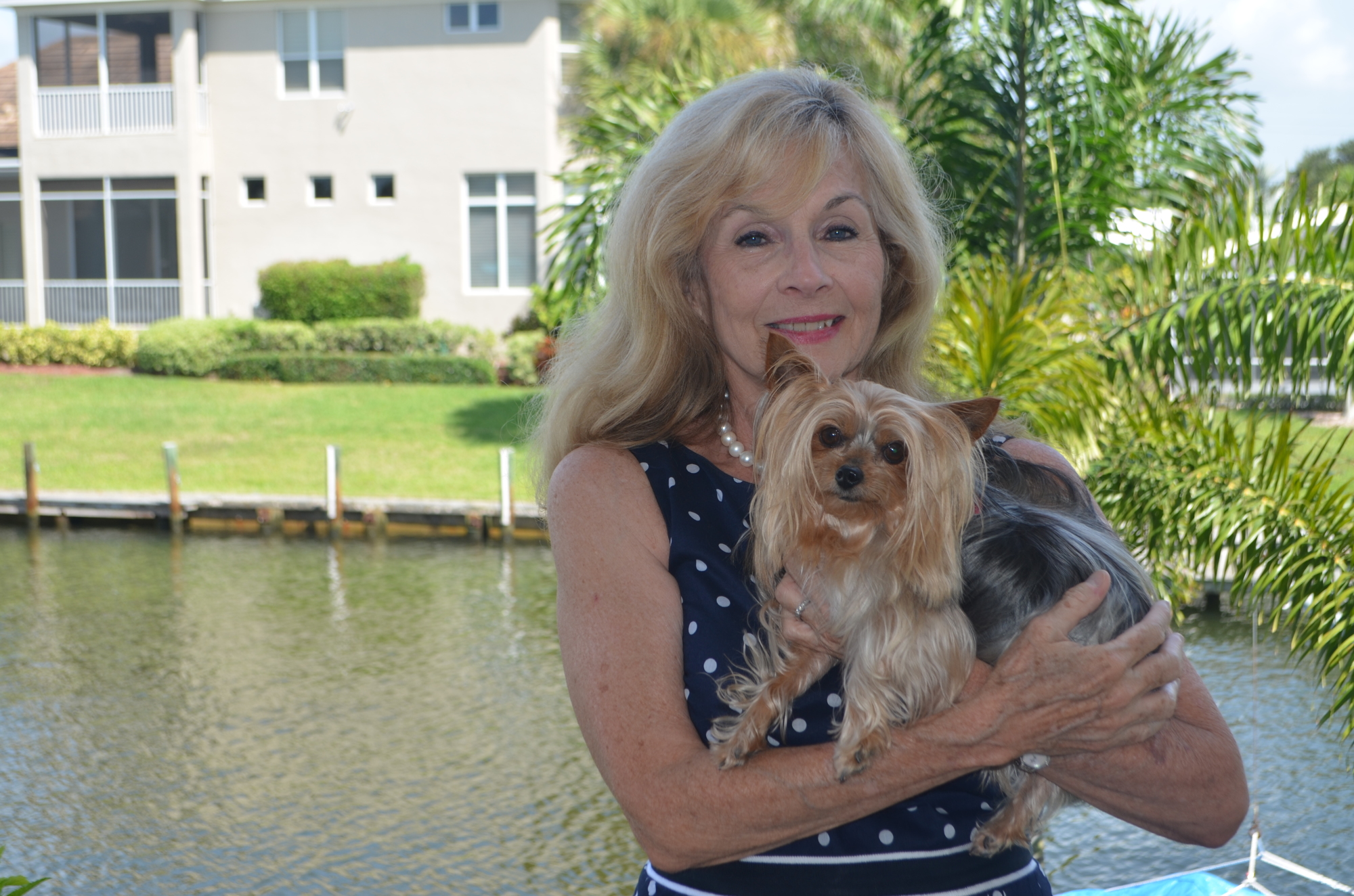 Lyn Larson and Muffin