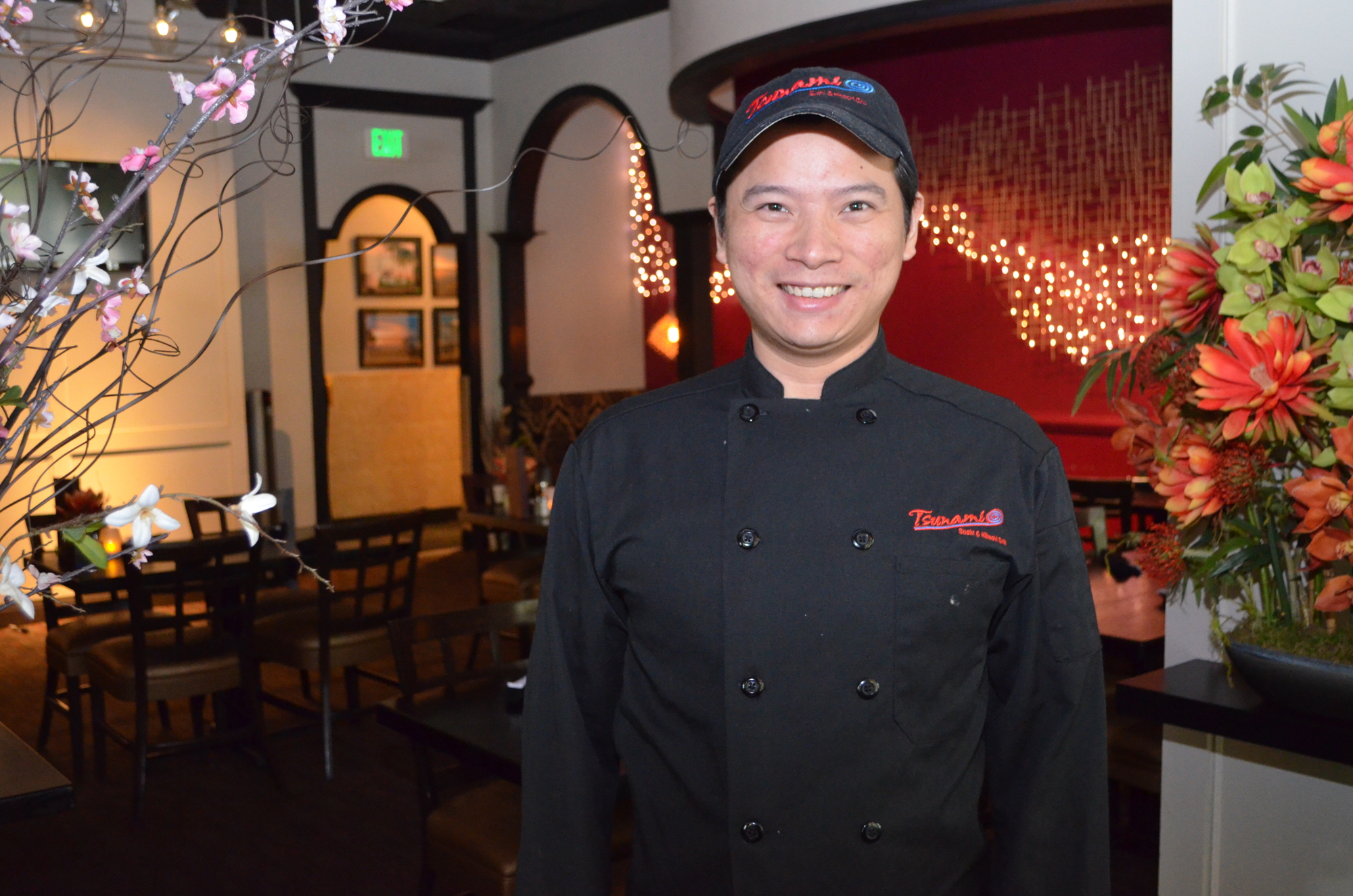 Tsunami Sushi & Hibachi Grill Executive Chef Allan Yu says he uses Taste of Downtown as a way of gauging his audience to decide what will work for upcoming menus. Photo by Niki Kottmann.