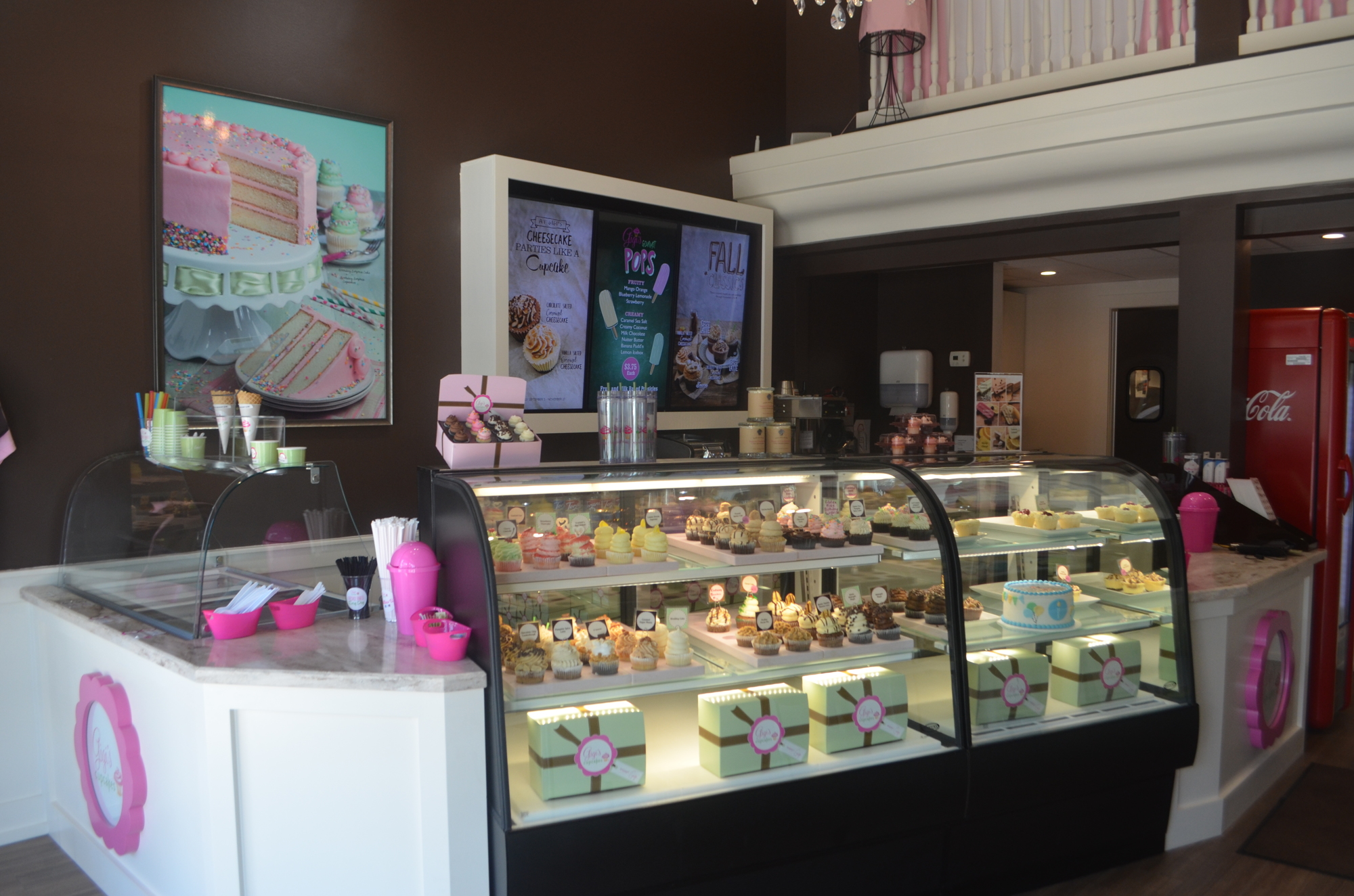 Gigi's Cupcakes opened just in time for summer. Now the store is getting ready for fall with pumpkin-themed treats.