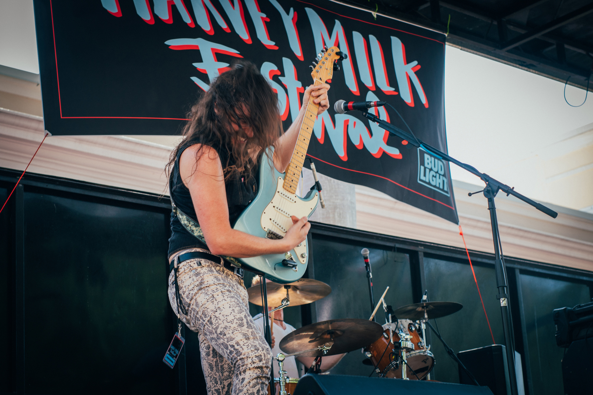  Josh Scheible plays with Physical Plant at Harvey Milk Festival. Photo by Shane Donglasan.